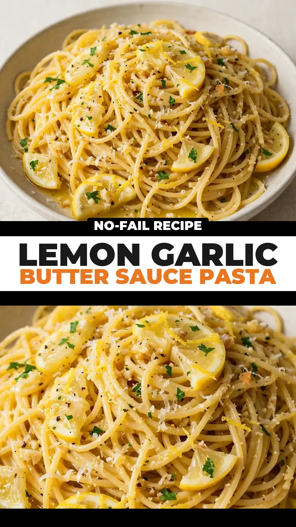 Save lemon garlic butter sauce pasta to Pinterest