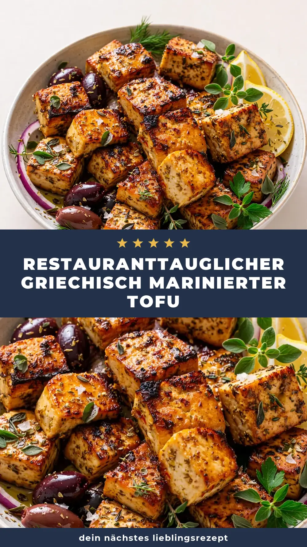 Save Greek Marinated Tofu to Pinterest