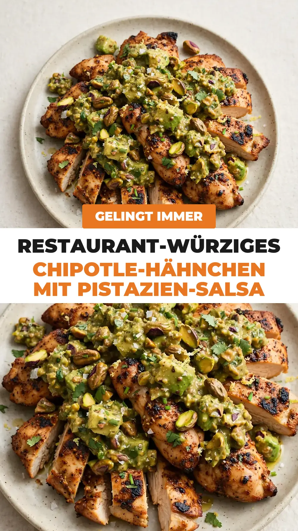 Save Chipotle Chicken with Chunky Pistachio Sauce to Pinterest