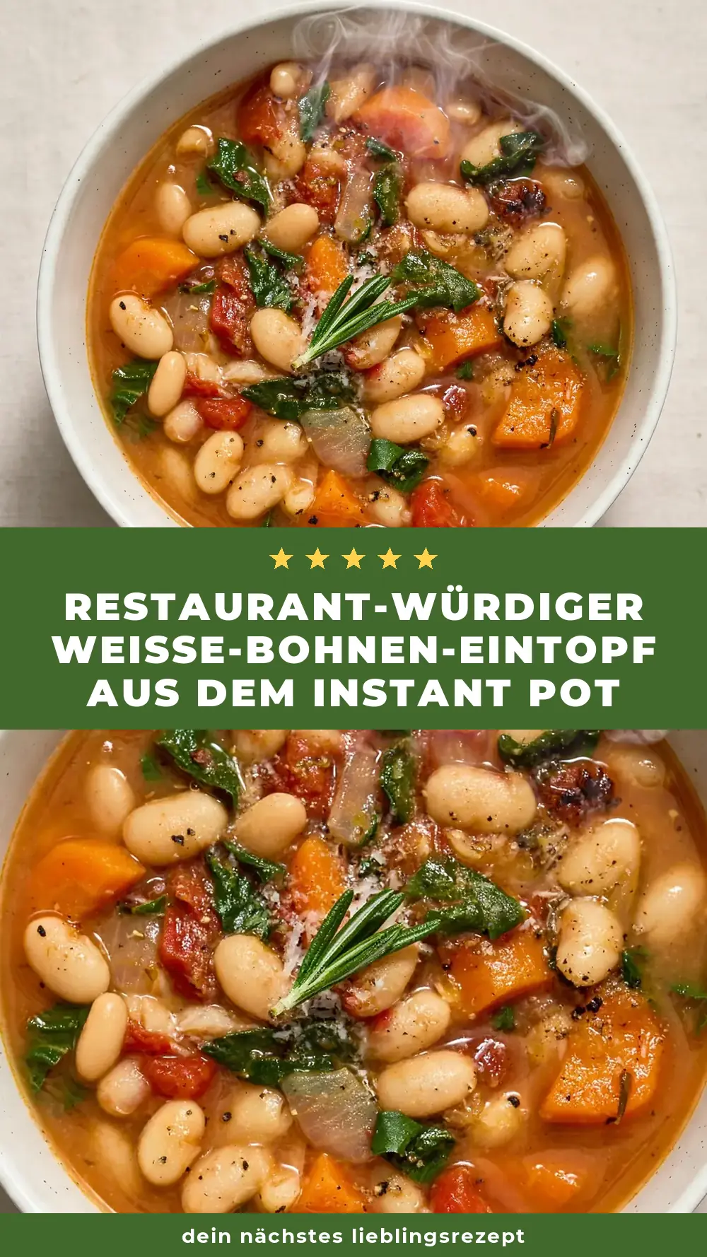 Save Instant Pot White Bean Stew to Pinterest