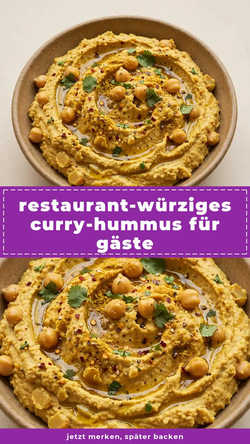 Save Curry Hummus to Pinterest