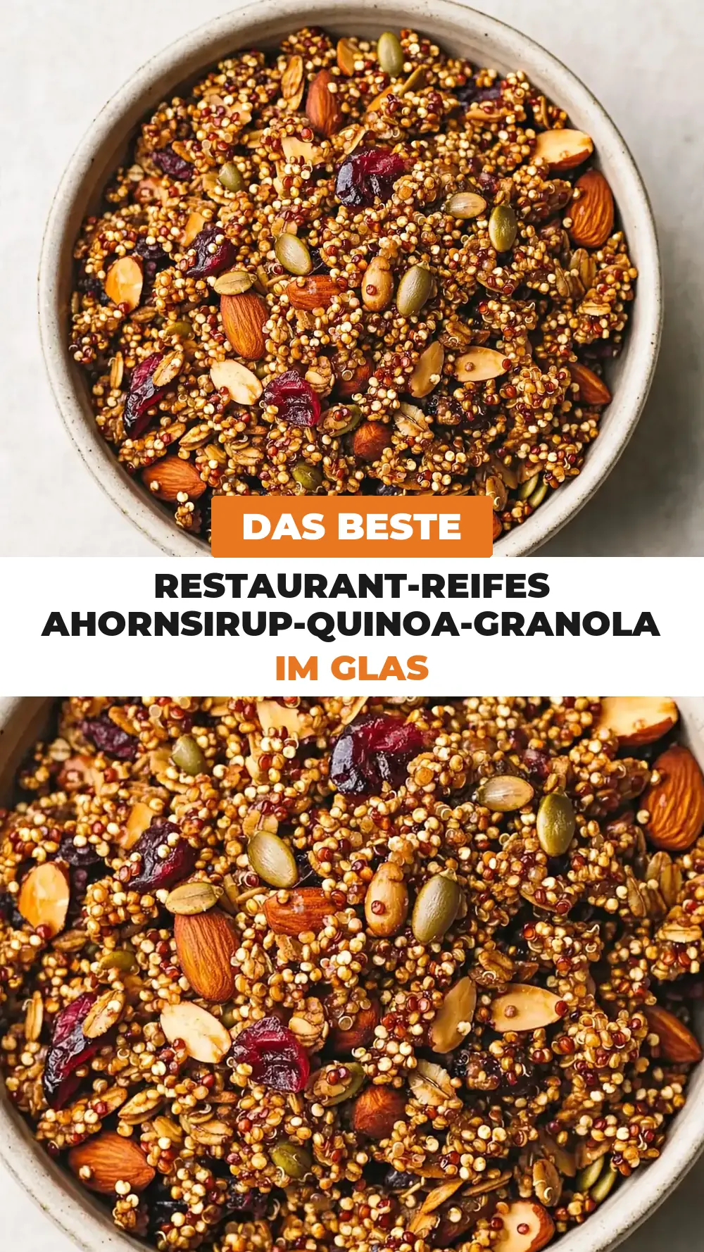 Save Maple Quinoa Granola to Pinterest