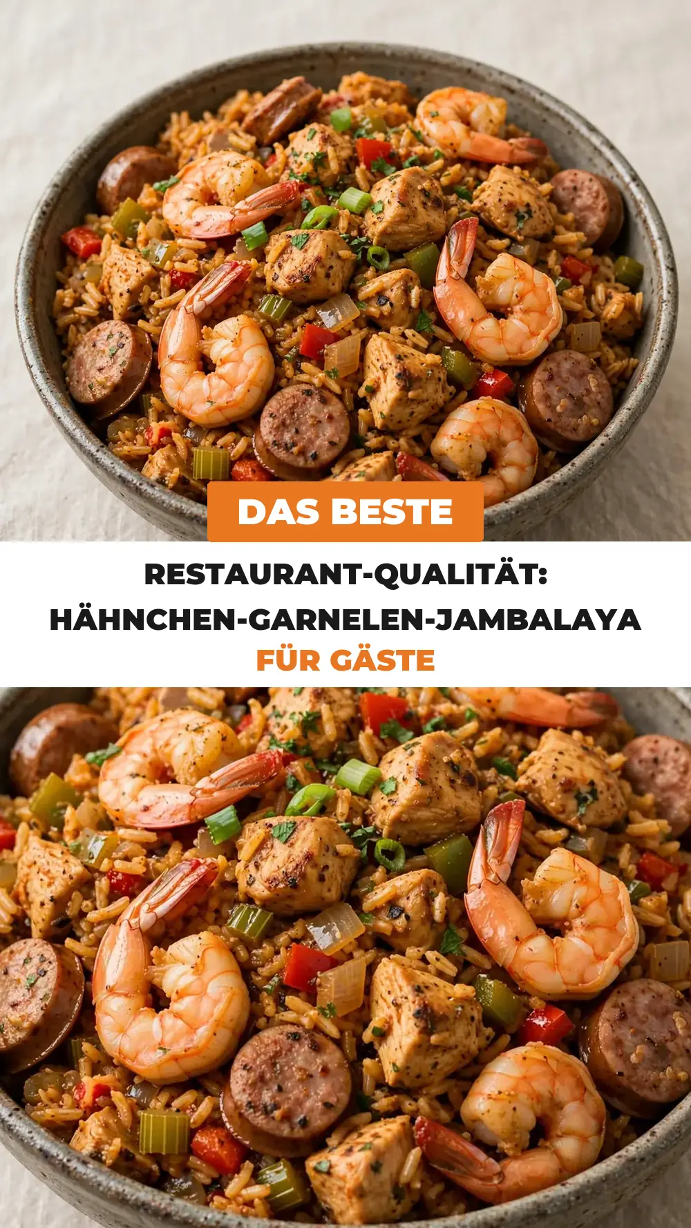 Save Chicken and Shrimp Jambalaya to Pinterest