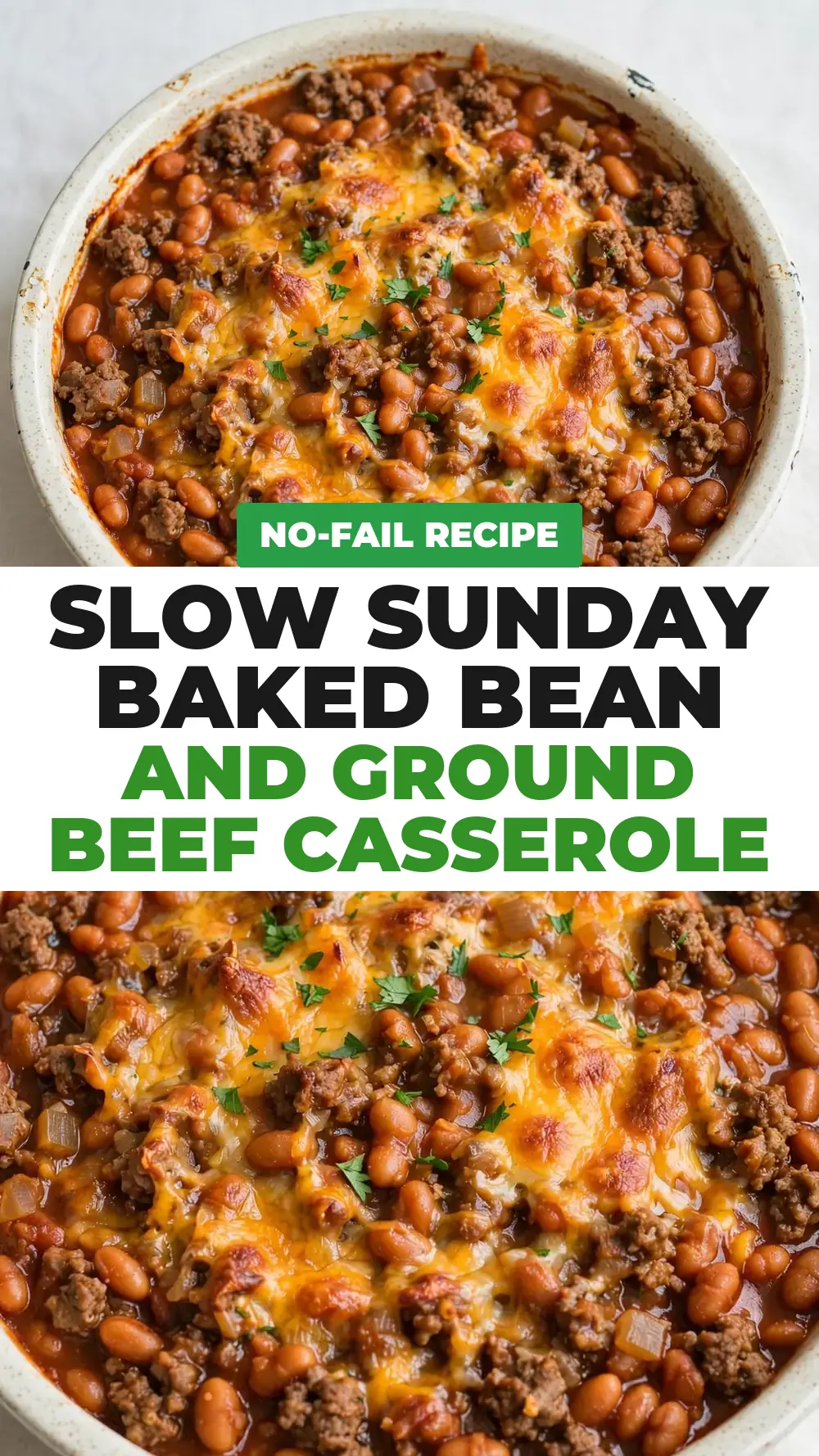Save Baked Bean and Ground Beef Casserole to Pinterest