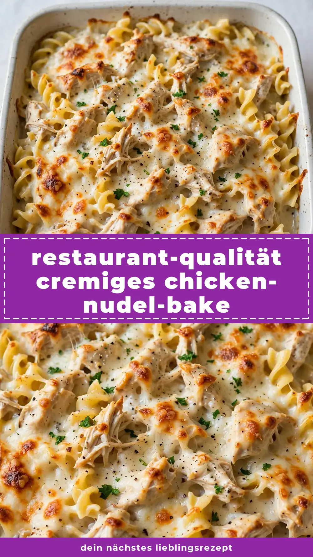 Save Creamy Chicken Noodle Bake to Pinterest