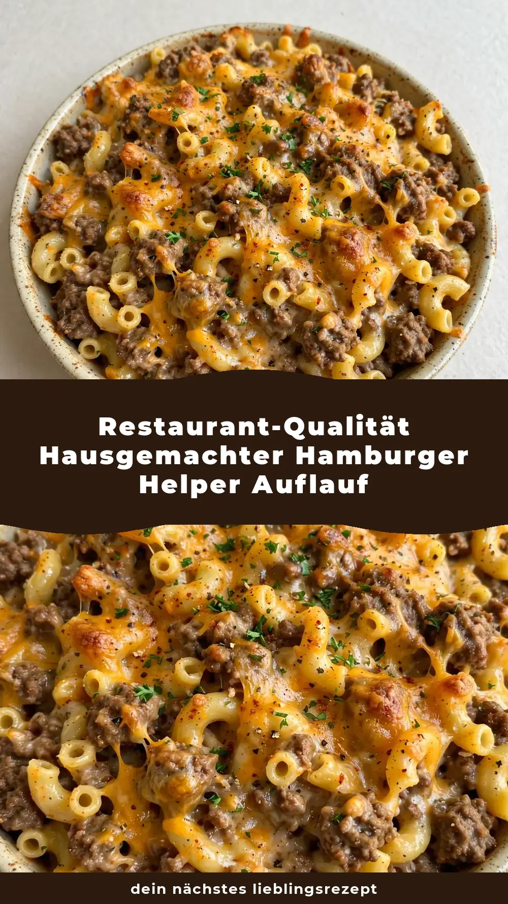 Save Homemade Hamburger Helper Style Casserole to Pinterest