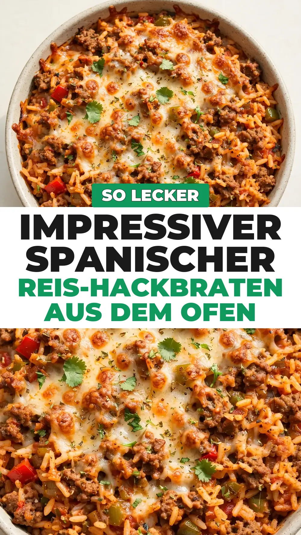 Save Spanish Rice and Ground Beef Bake to Pinterest