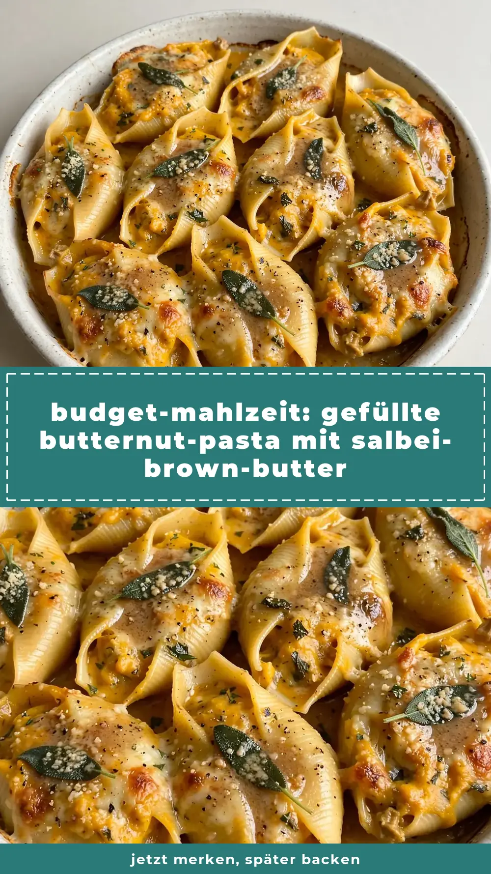 Save Butternut Squash Stuffed Shells to Pinterest