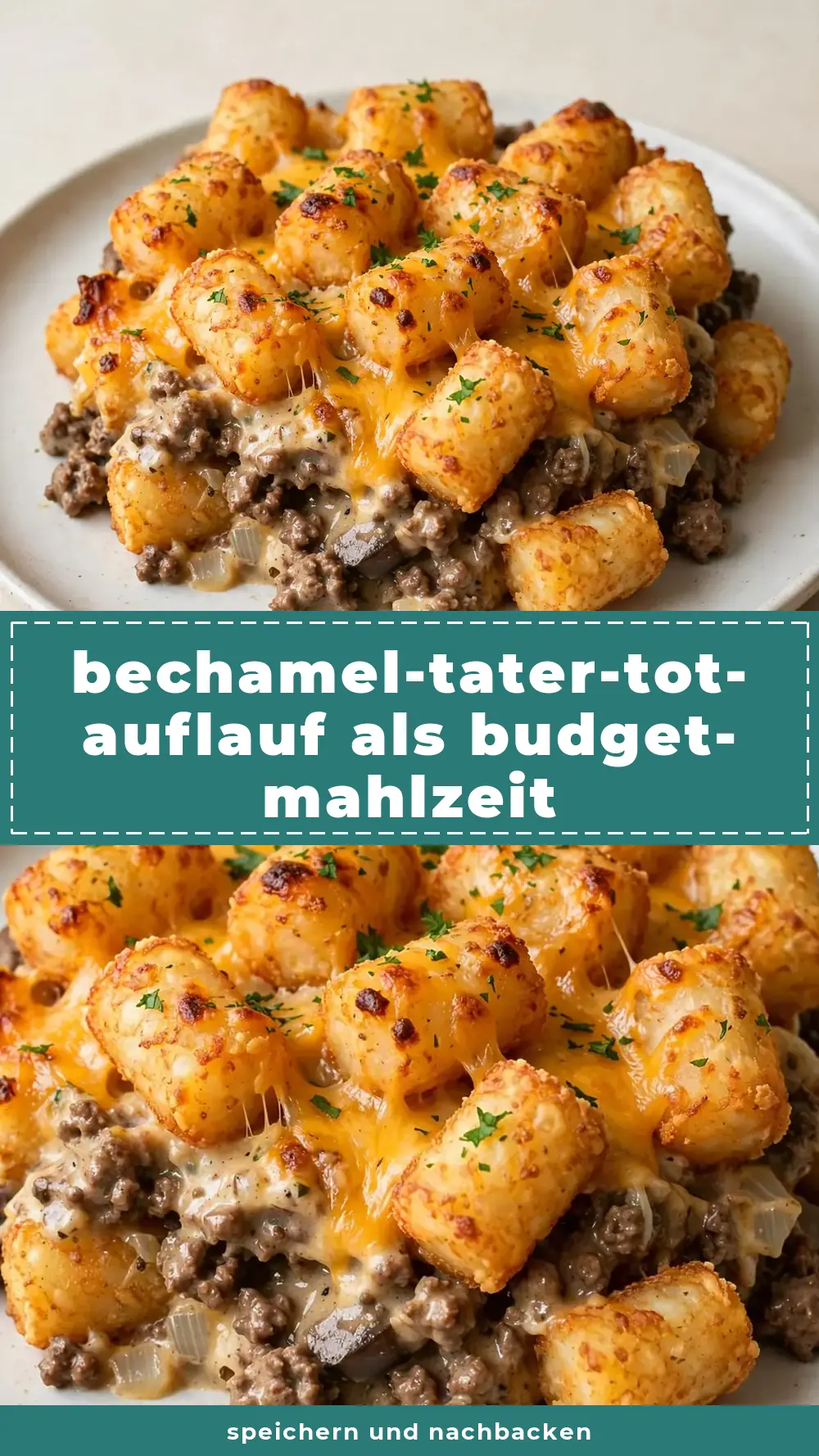 Save Busy Night Tater Tot Casserole (with Ground Beef) to Pinterest