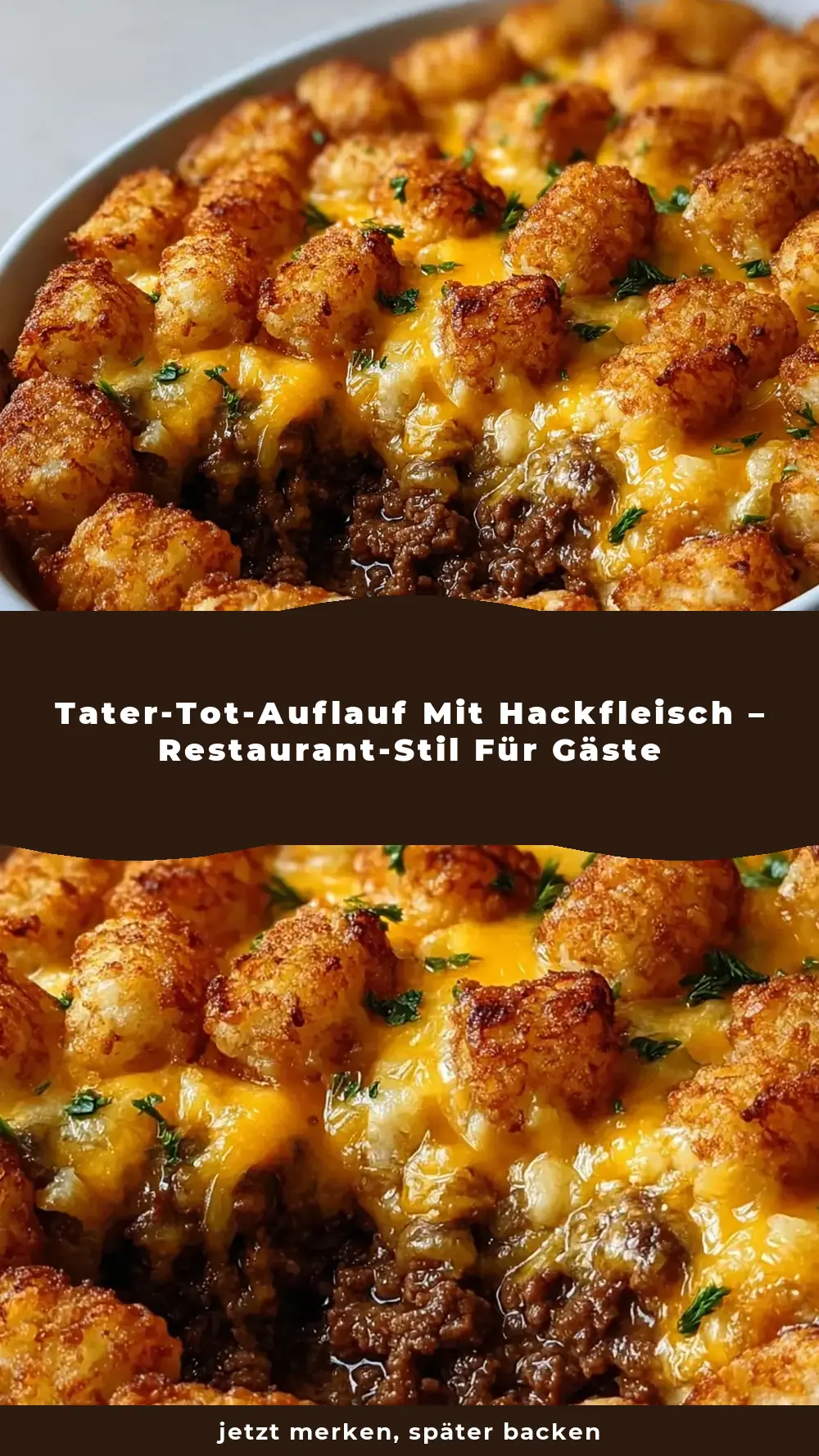 Save Busy Night Tater Tot Casserole (with Ground Beef) to Pinterest