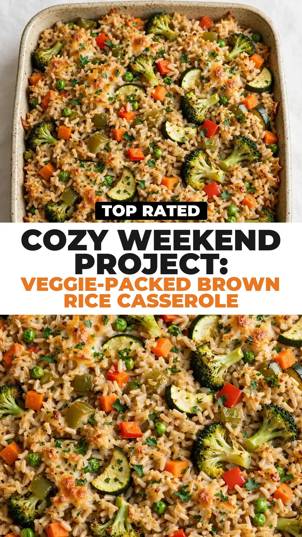 Save Veggie-Packed Brown Rice Casserole to Pinterest