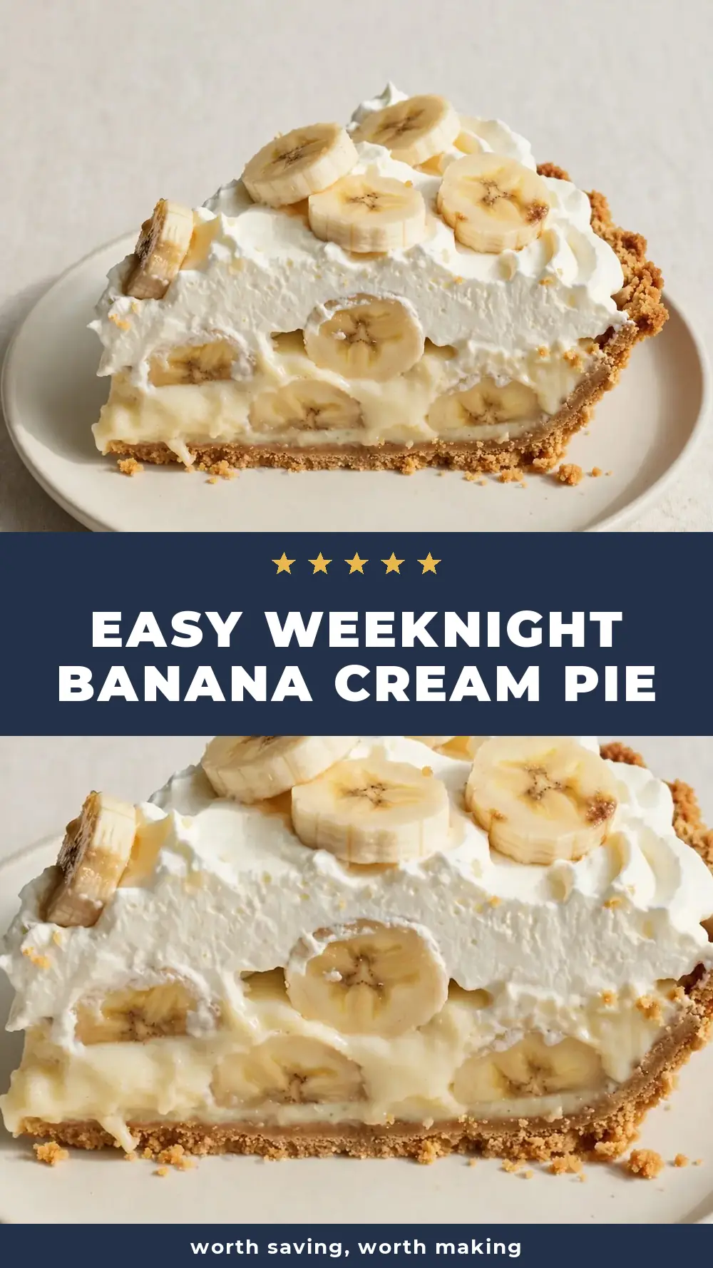 Save Banana Cream Pie to Pinterest
