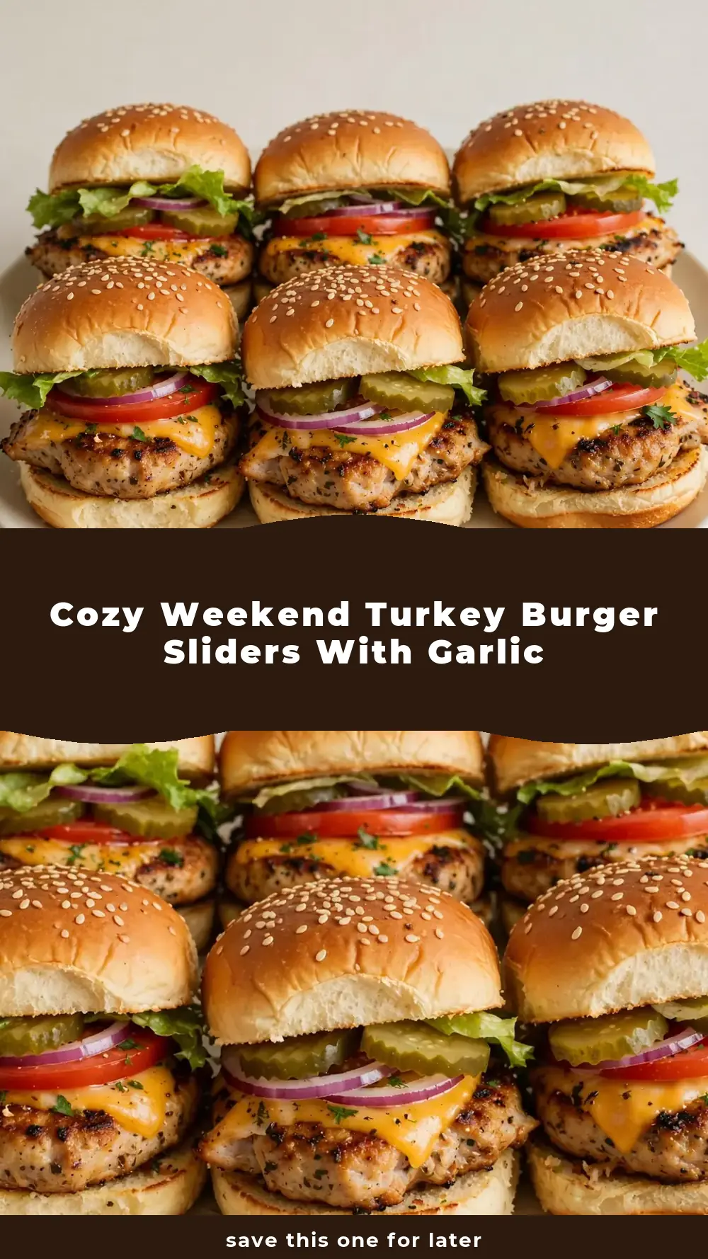 Save Turkey Burger Sliders to Pinterest