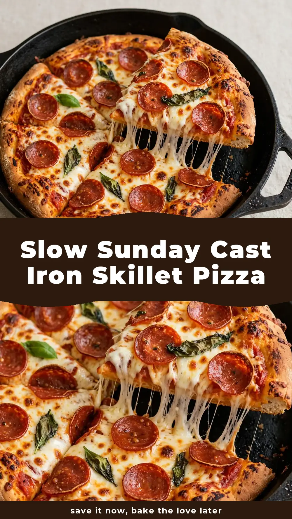 Save Cast Iron Skillet Pizza to Pinterest