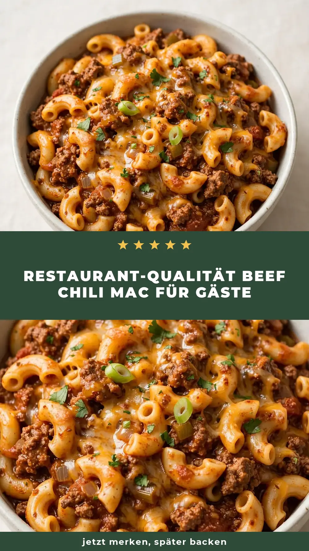 Save Quick Beef Chili Mac to Pinterest