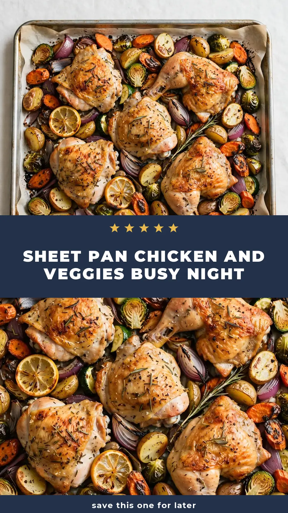 Save Sheet Pan Chicken and Veggies to Pinterest