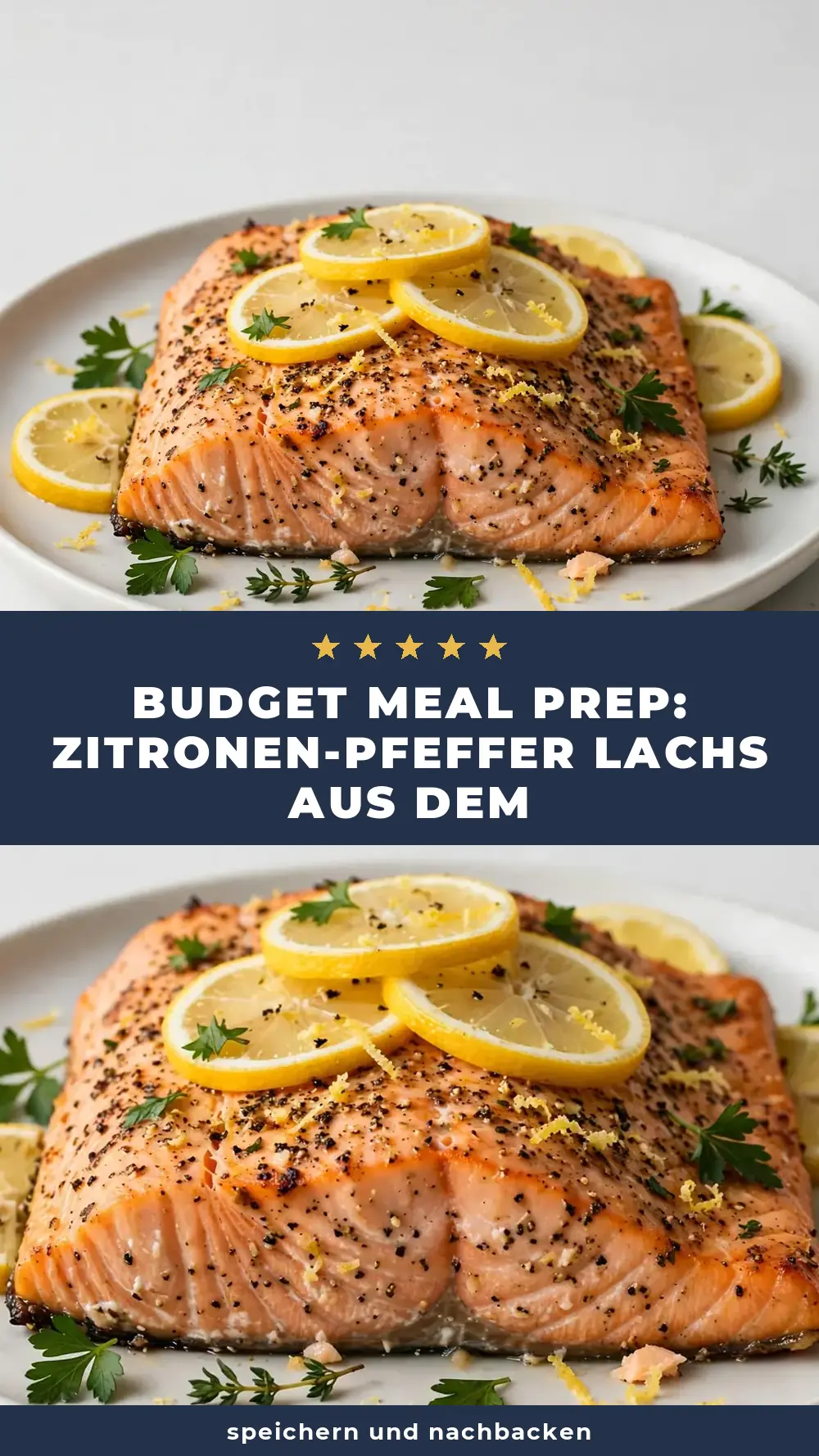 Save Lemon Pepper Baked Salmon to Pinterest