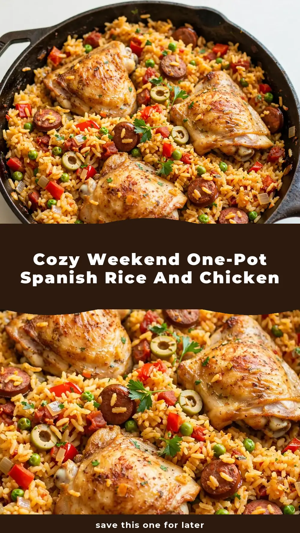 Save One-Pot Spanish Rice and Chicken to Pinterest