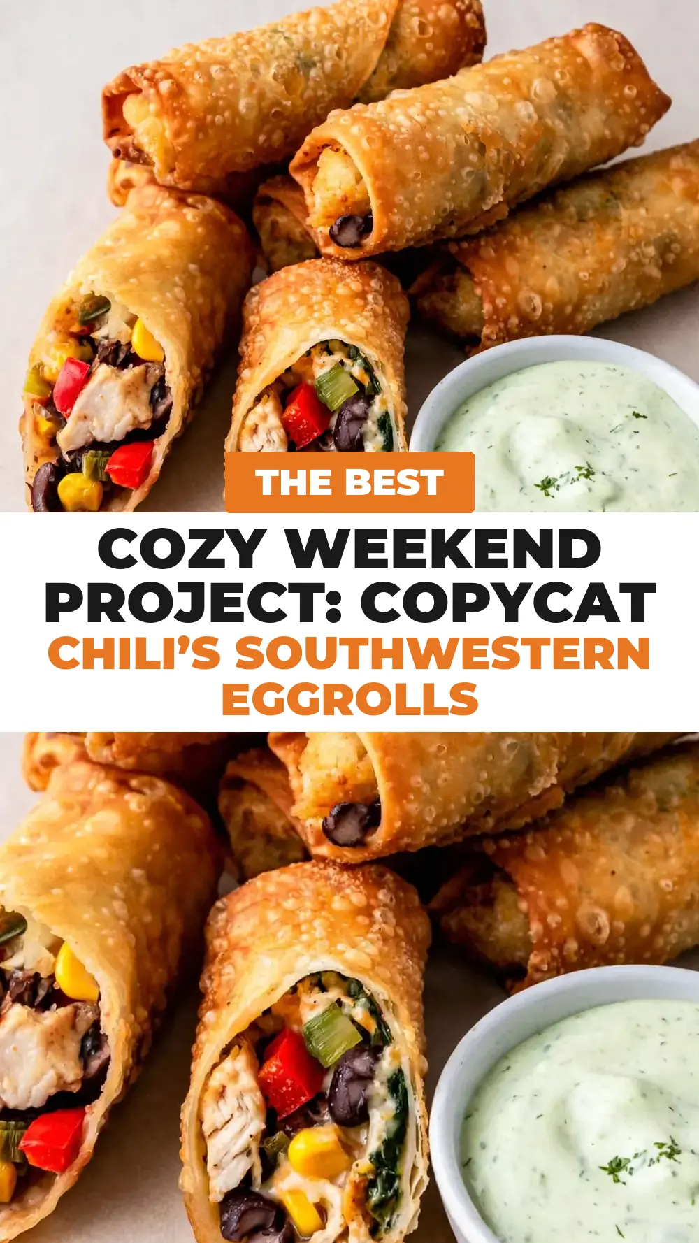 Save Copycat Chili’s Southwestern Eggrolls to Pinterest