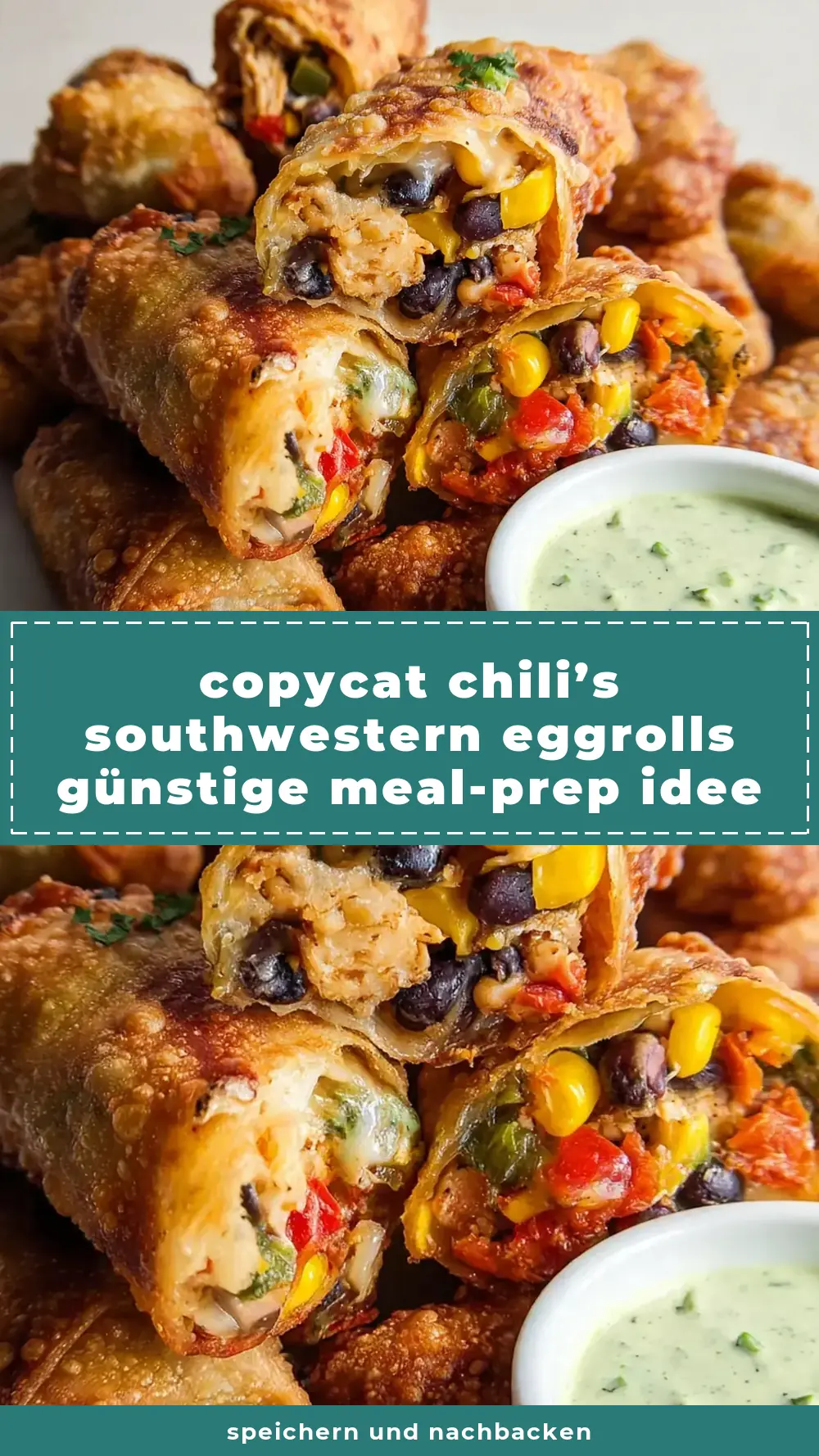 Save Copycat Chili’s Southwestern Eggrolls to Pinterest