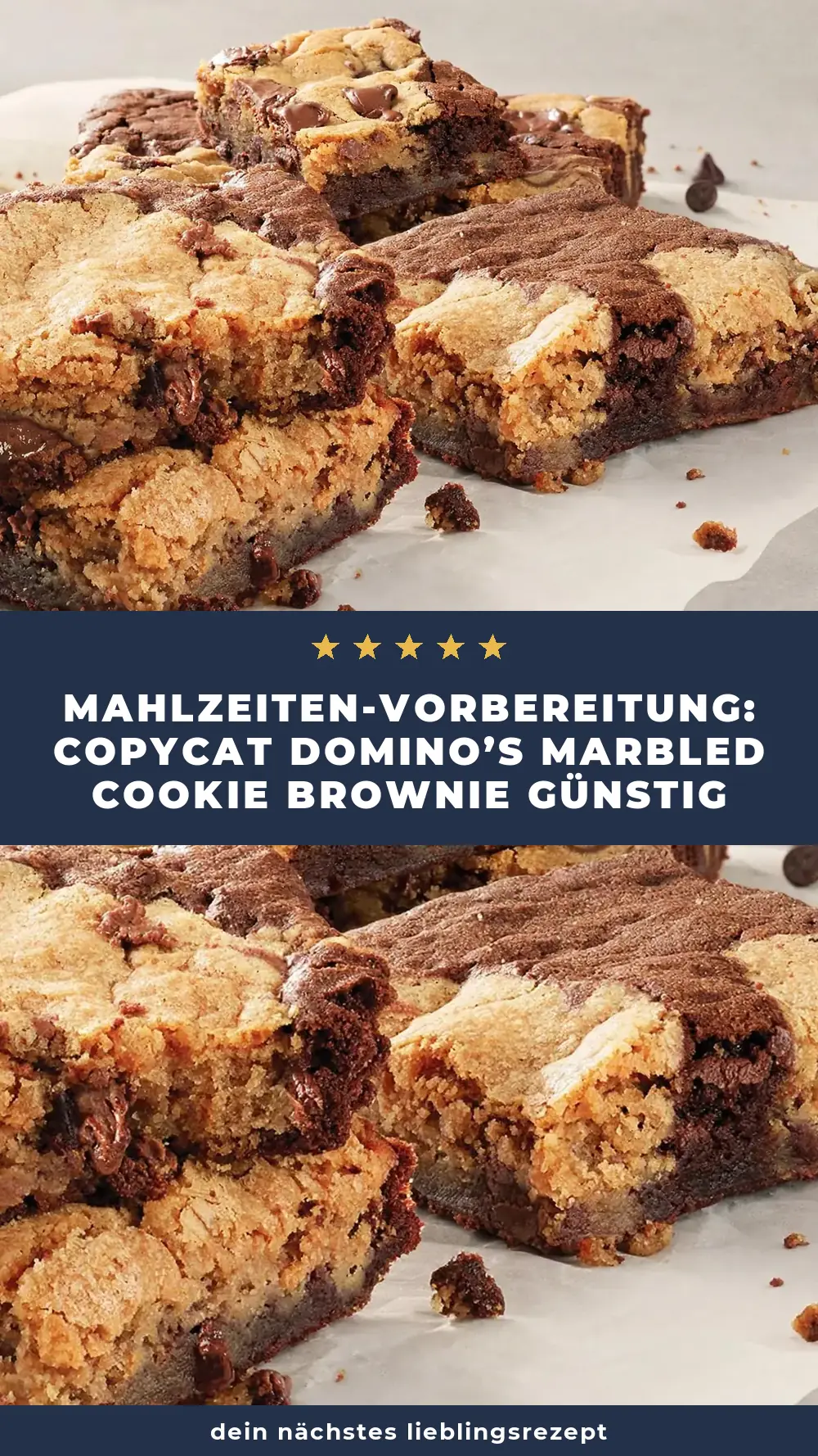 Save Copycat Domino’s Marbled Cookie Brownie to Pinterest