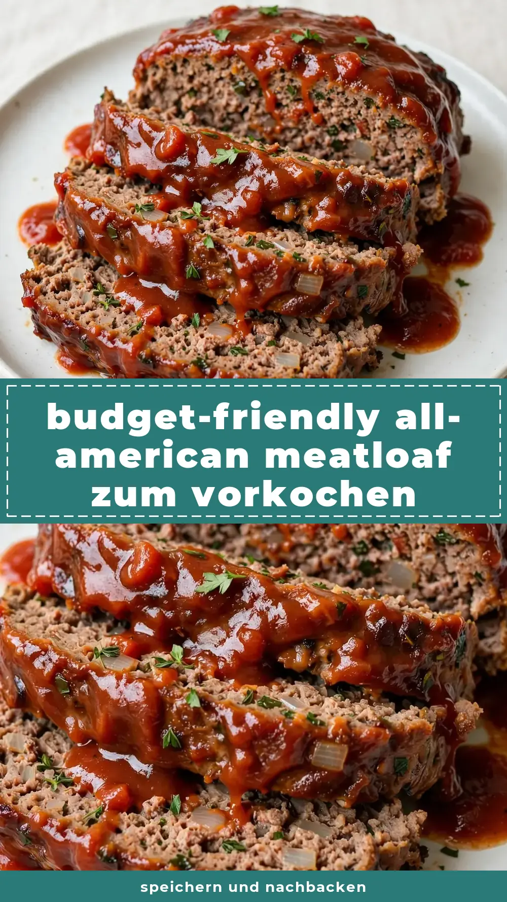 Save Classic All-American Meatloaf with Tomato Glaze to Pinterest