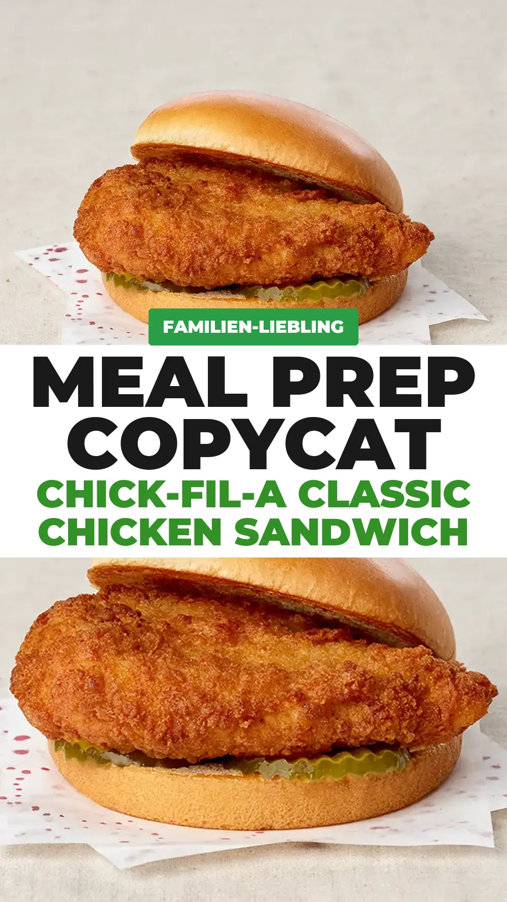 Save Copycat Chick-fil-A Classic Chicken Sandwich to Pinterest