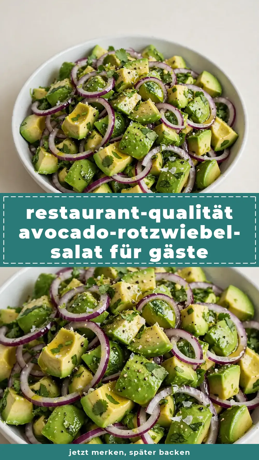 Save Avocado and Red Onion Salad to Pinterest