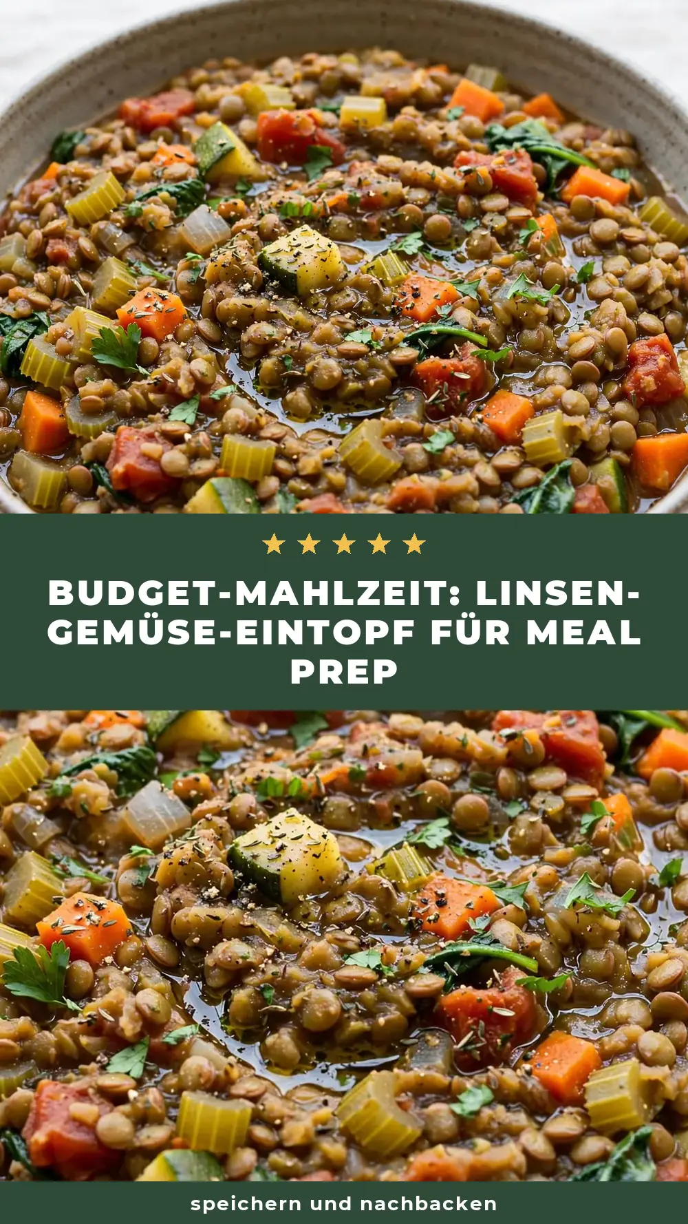 Save Dump-and-Go Crockpot Lentil and Veggie Stew to Pinterest