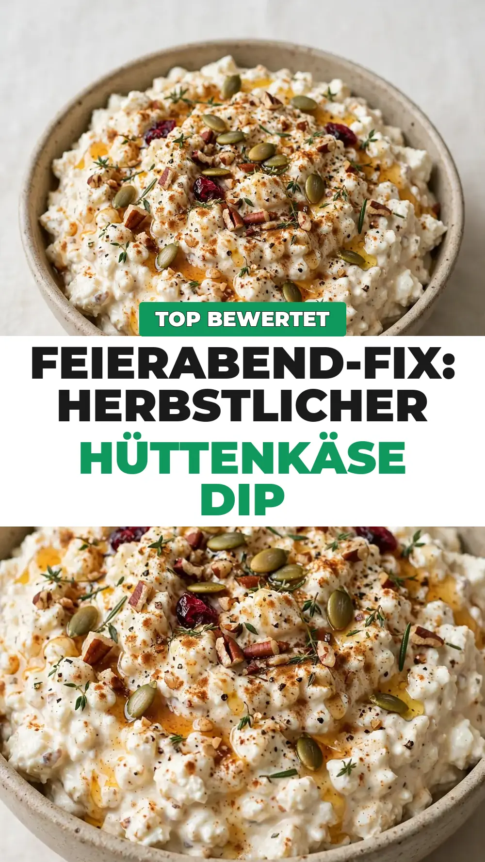 Save fall spiced cottage cheese dip to Pinterest