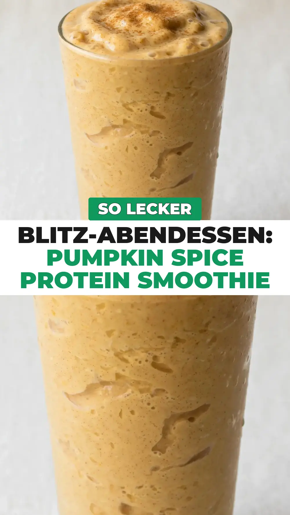 Save pumpkin spice protein smoothie to Pinterest
