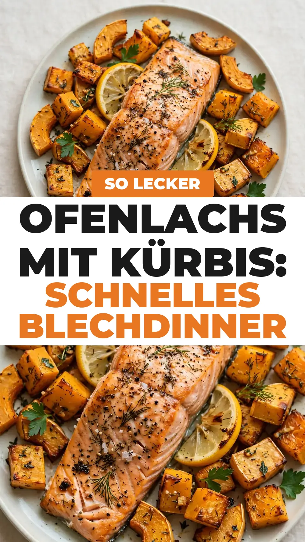 Save easy baked salmon with squash to Pinterest