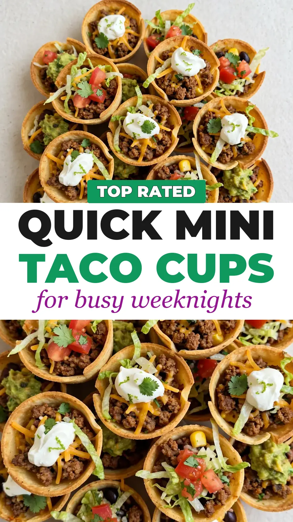 Save Mini Taco Cups to Pinterest