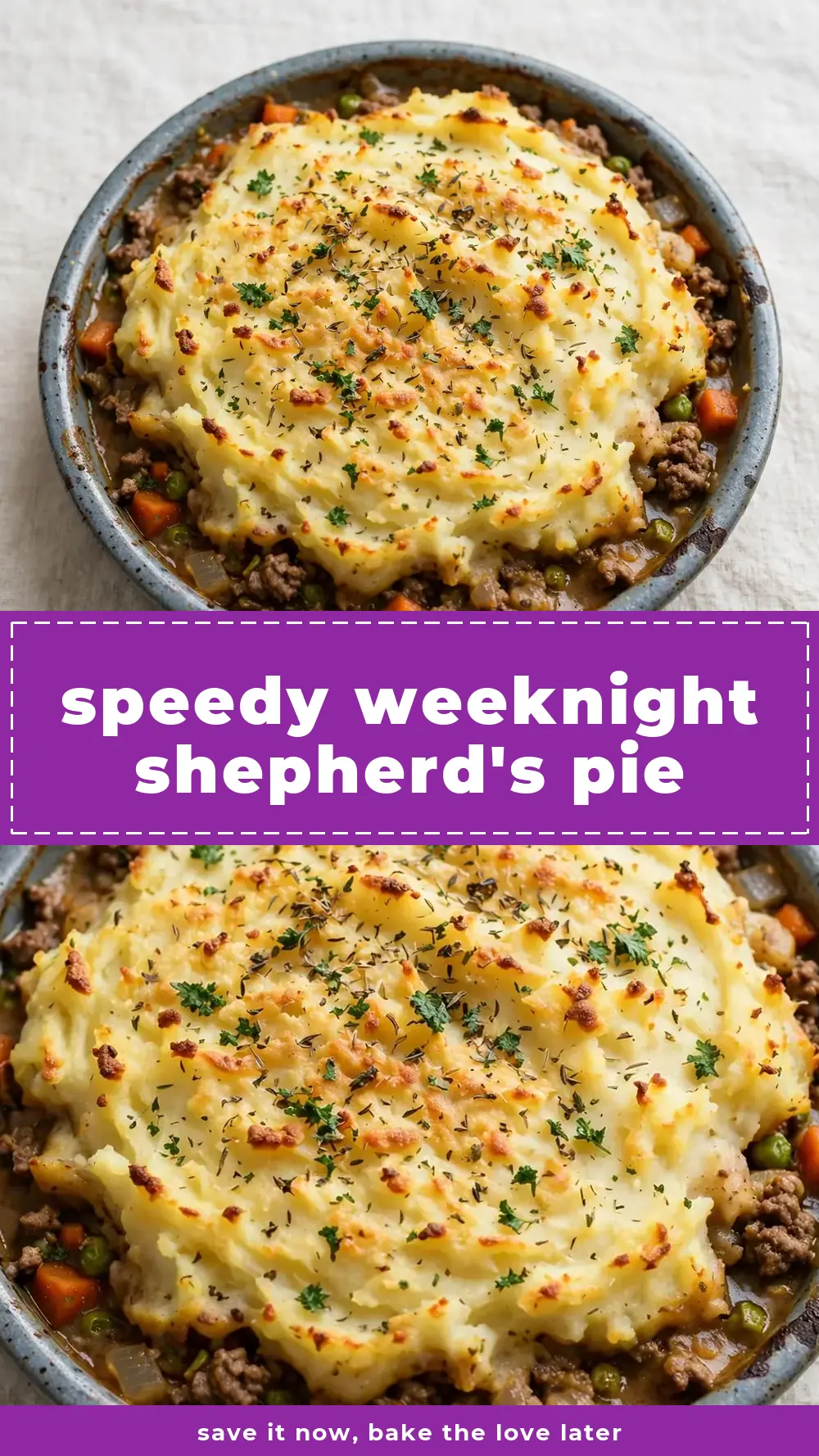 Save easy budget friendly shepherd's pie to Pinterest