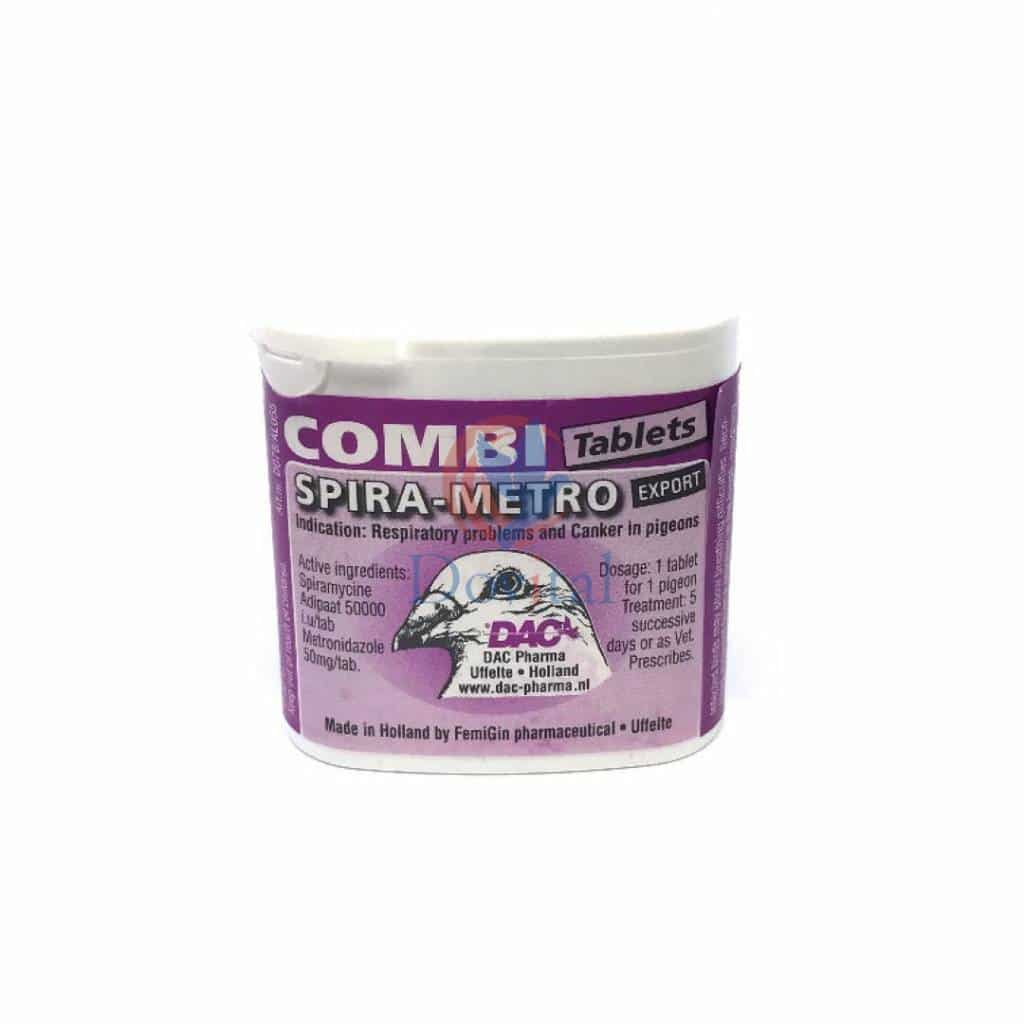Dac Pharma Combi Spira Metro Tabs Med4pets