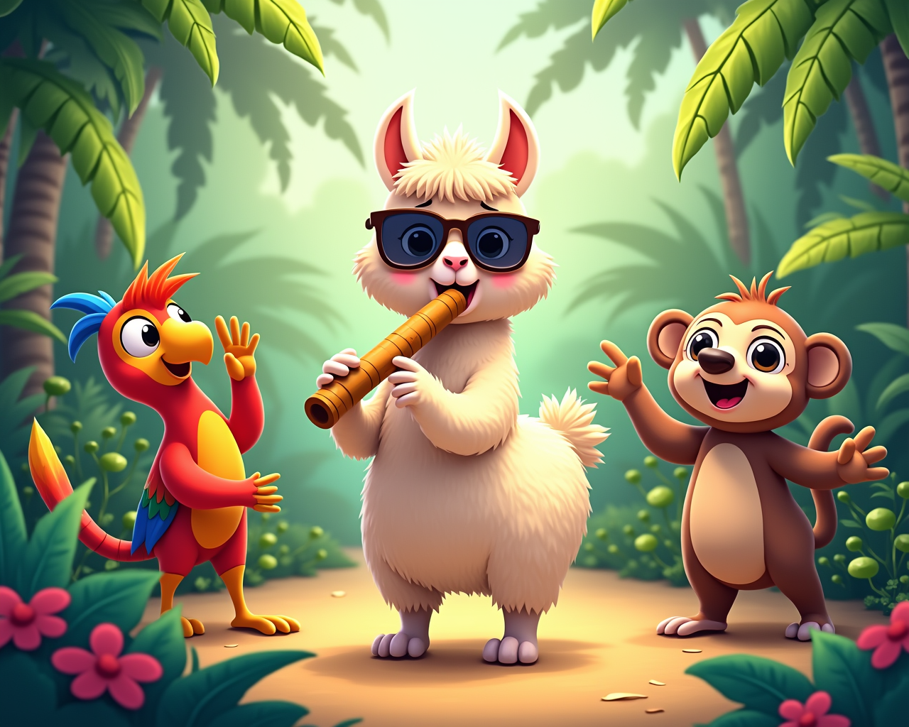 Paka the Alpaca and the Jungle Jam