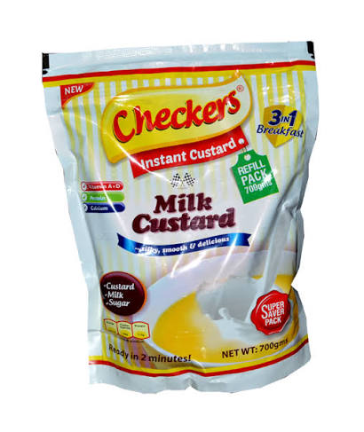 Checkers Milk Custard 3 in 1 Refill 700g 
