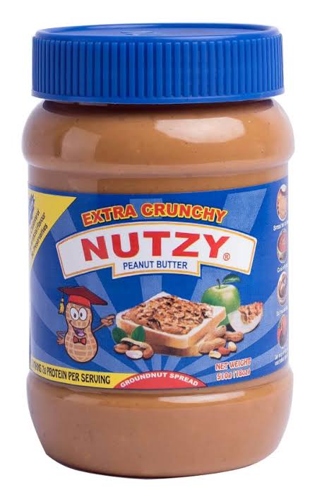 Nutzy Peanut Butter Extra Crunch 510g
