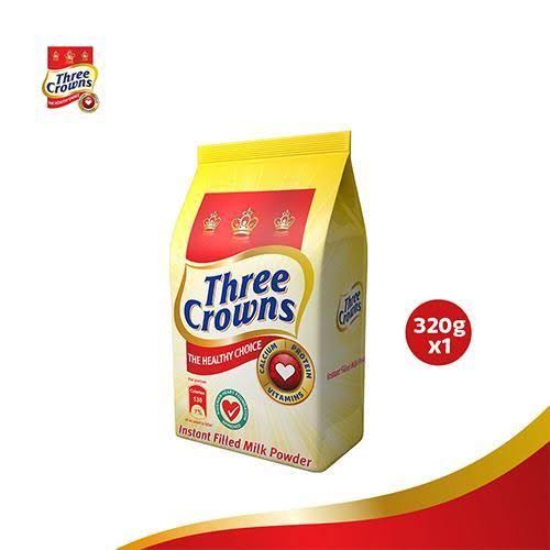 Three Crown Instant Filled Powder Milk Refill 320g