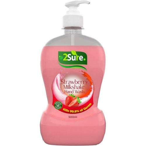 2Sure Strawberry Milkshake Hand Wash 500ml