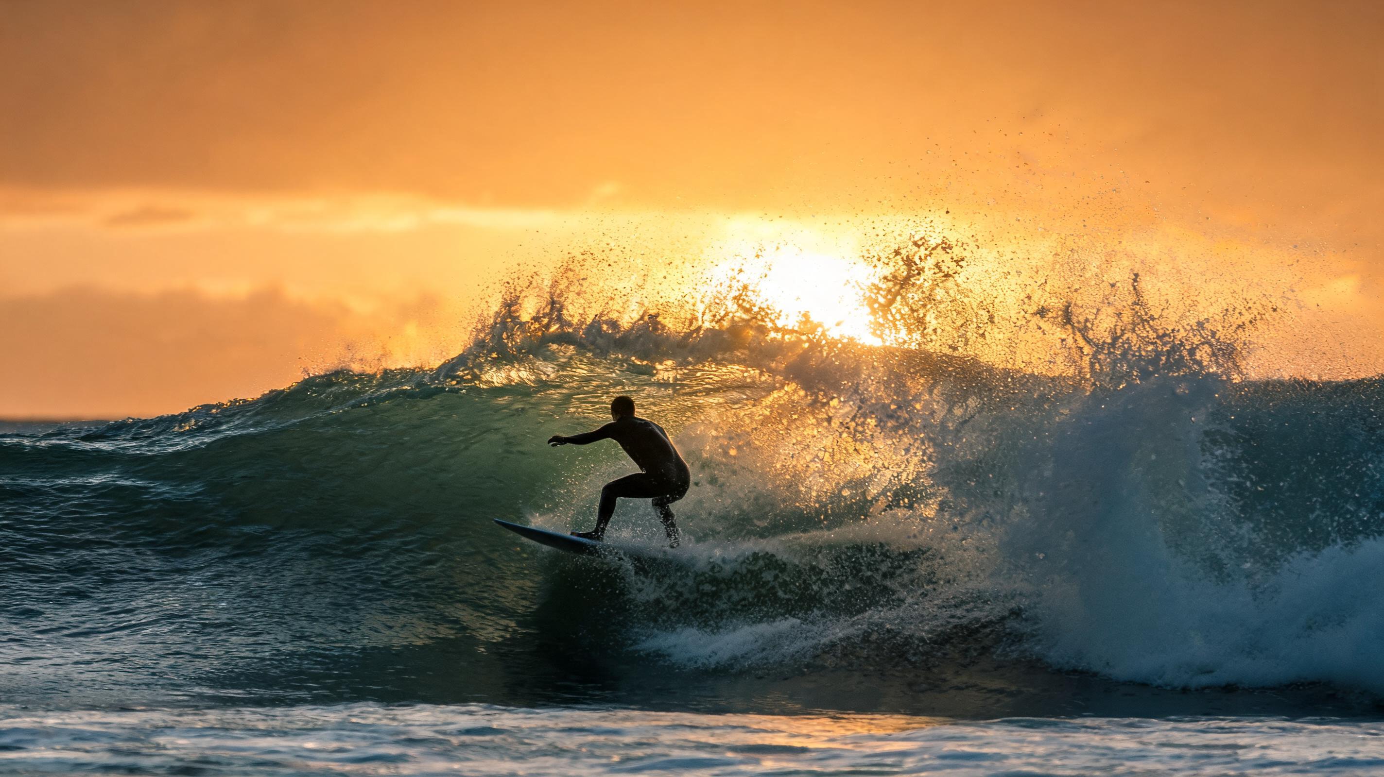 Golden Hour Surf