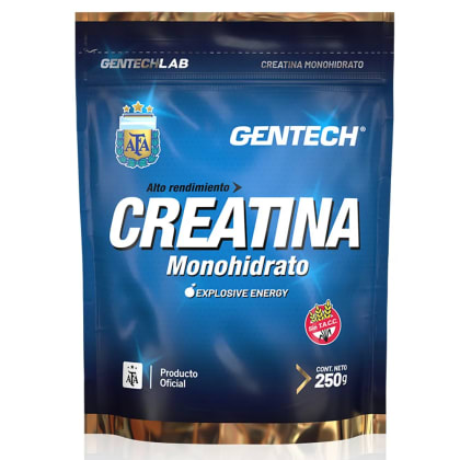Creatina Gentech 250gr (50 servicios)