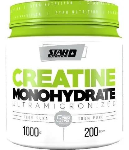 Creatina Star Nutrition pote 1kg (200 servicios)