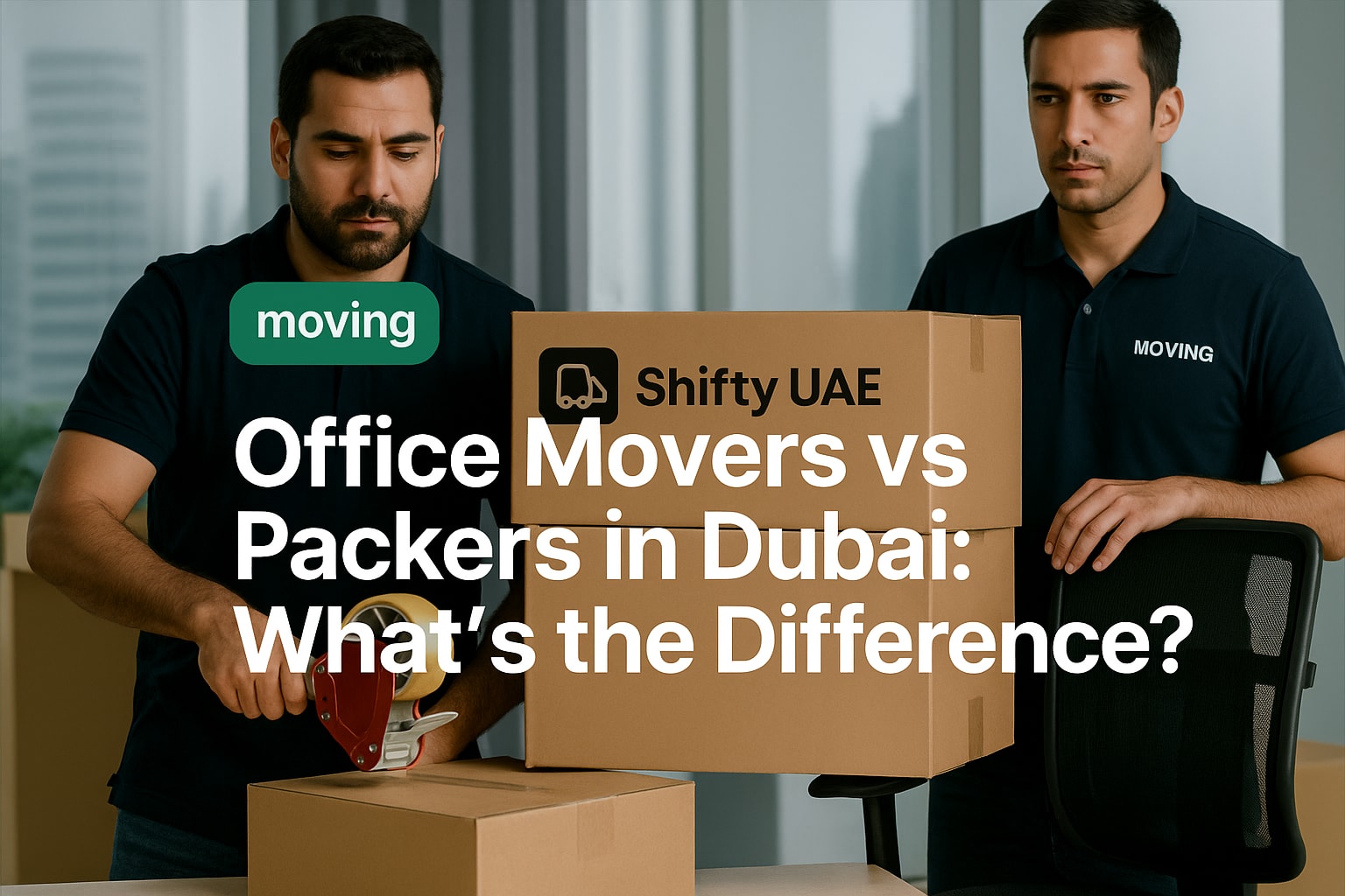 Office Movers vs Packers in Dubai | What’s the Difference? — Office-Movers-vs in Dubai