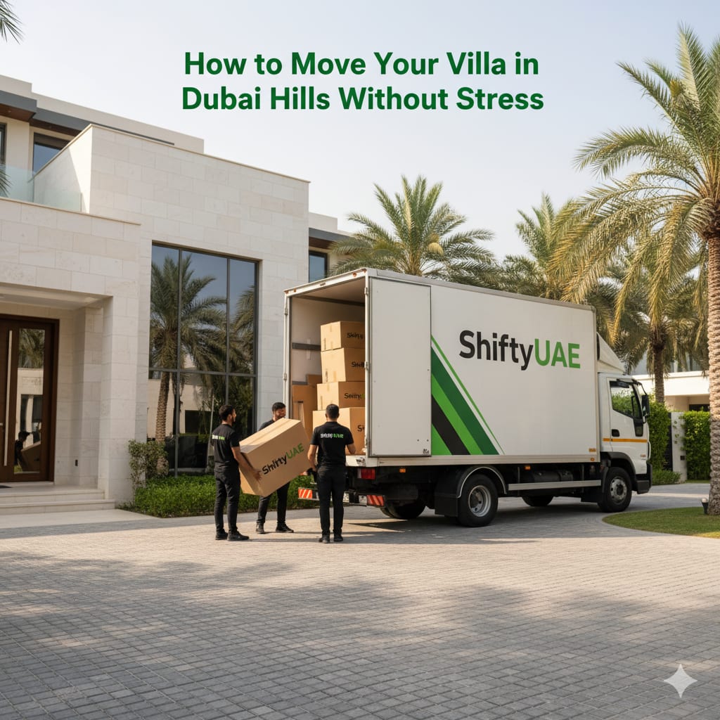 How to Move Your Villa in Dubai Hills Without Stress in Dubai