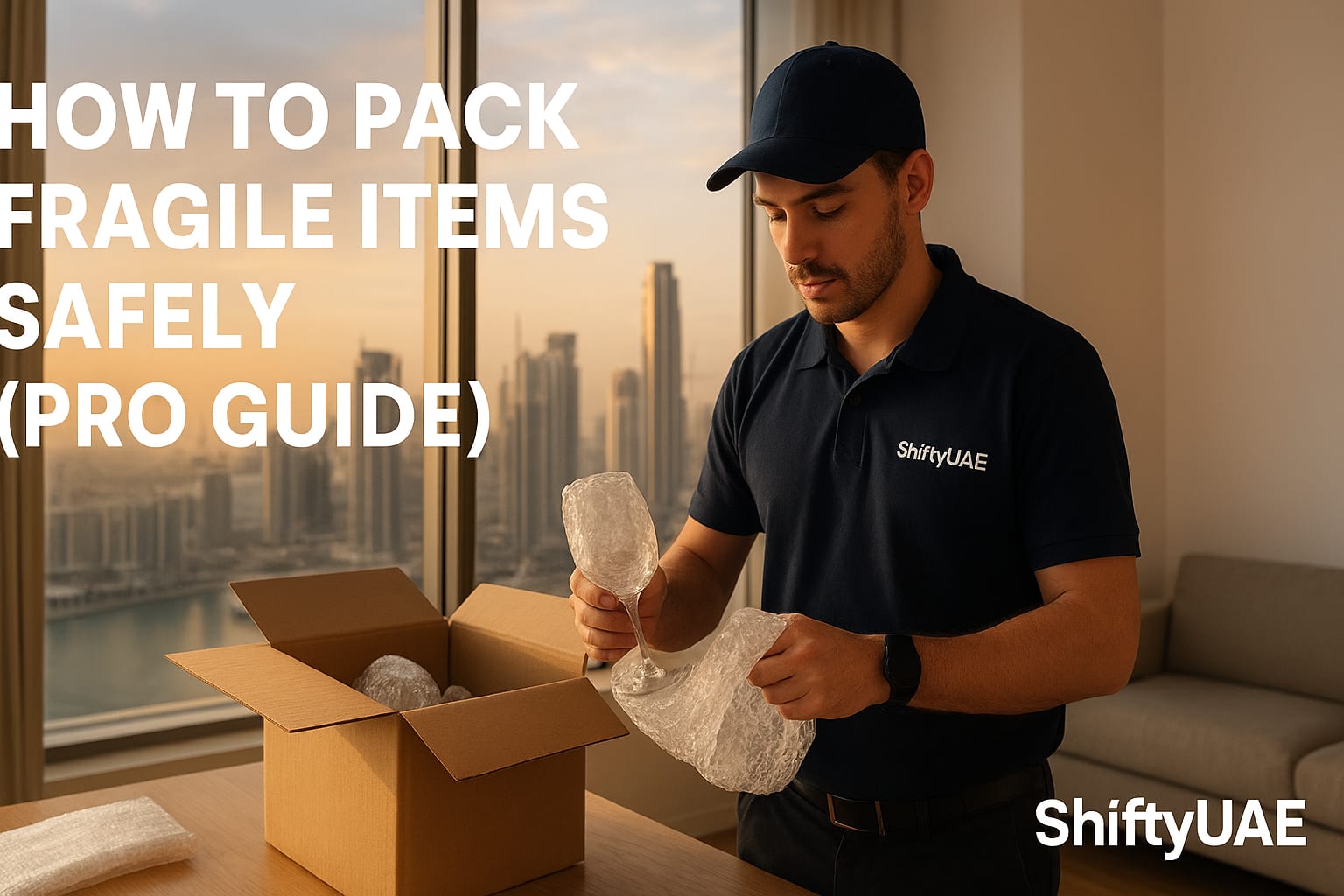 How to Pack Fragile Items Safely (Pro Guide) | SHIFTY UAE in Dubai