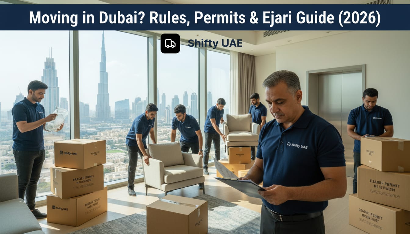 Moving in Dubai? Rules, Permits & Ejari Guide (2026) in Dubai