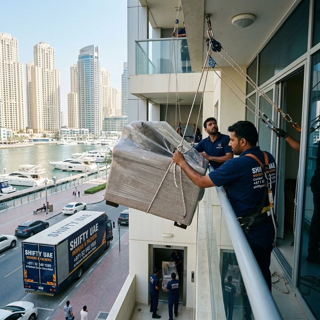 High-Rise Apartment Moving in Dubai (Marina & JLT Guide) - Moving tips and guides