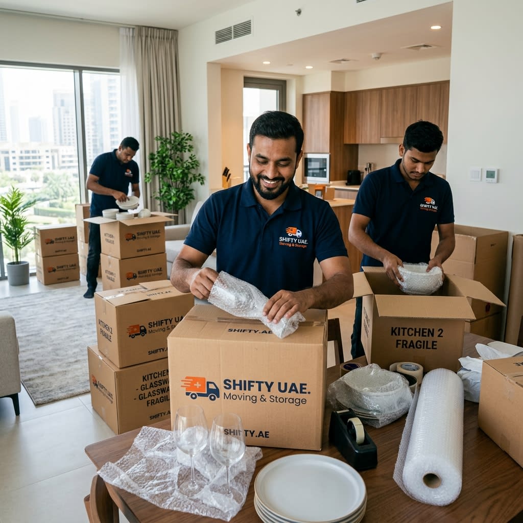 Expert Packing & Unpacking Services in Dubai — Shifty UAE