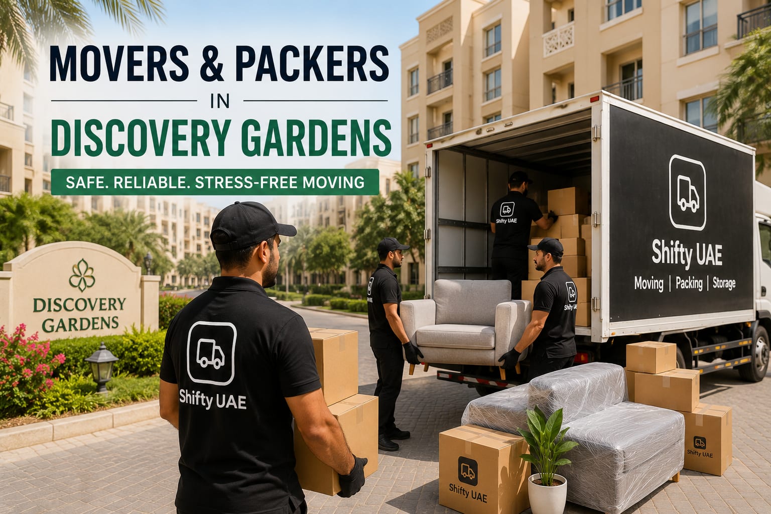Shifty UAE's Guide: How to Choose the Best Movers in Dubai Sports City? - Moving tips and guides